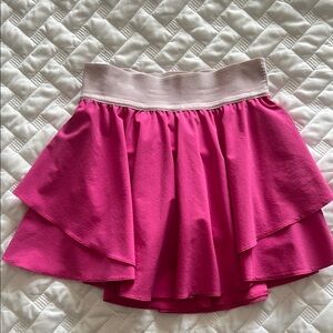 Lululemon Pink Flared Skirt
